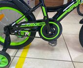 Велосипед V.N.C. Wave 16" black-green (shiny) 2021
