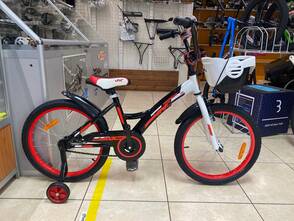 Велосипед V.N.C. Wave 20" black-red 