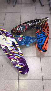 Penny Board светящиеся колеса и прорезь для рук