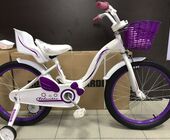 Велосипед Atlantic Milky white - purple 20" 