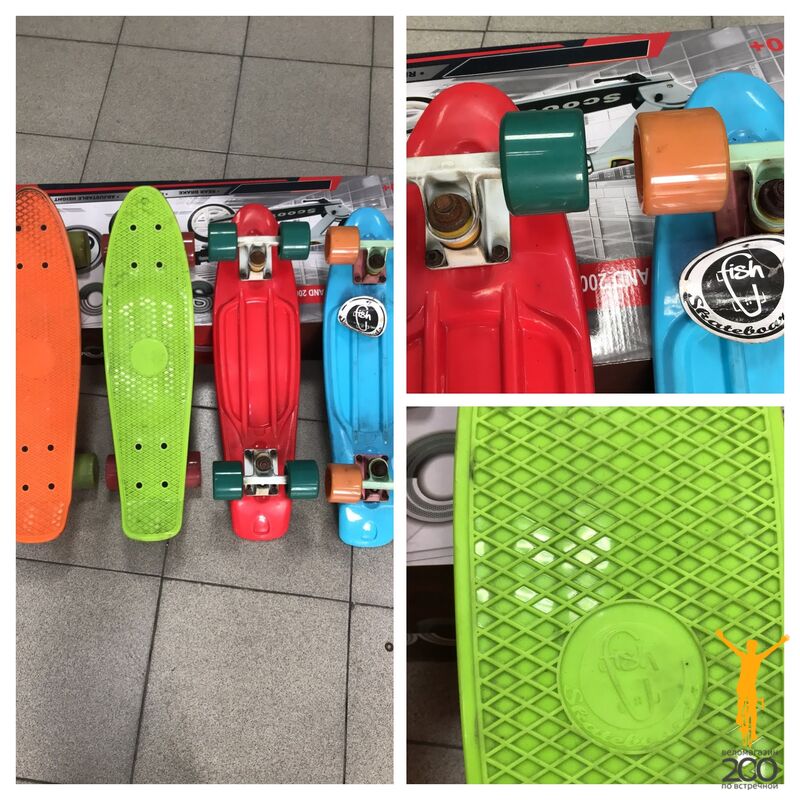 Penny Board Fish Original Color УЛИЧНАЯ ВИТРИНА