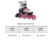 Детские роликовые коньки Tempish Daco белые 40-43