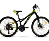 Велосипед Atlantic Fusion NX 24" 12" 2022 Alum Blc\Lime Велосипед Atlantic Fusion NX 24" 12" 2022 Alum Blc\Lime