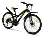 Велосипед Atlantic Fusion NX 24" 12" 2022 Alum Blc\Lime Велосипед Atlantic Fusion NX 24" 12" 2022 Alum Blc\Lime