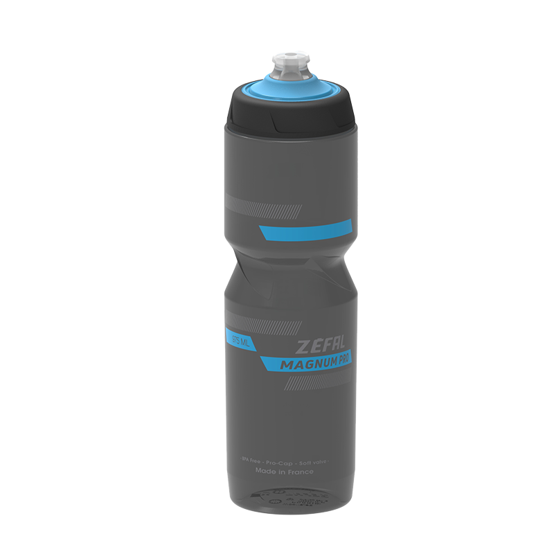 Фляга Zefal Magnum Pro 975 мл пласт Pro-Cap System біло-чорно-червона; сіро-чорно-синя Фляга Zefal Magnum Pro 975 мл пласт Pro-Cap System біло-чорно-червона; сіро-чорно-синя